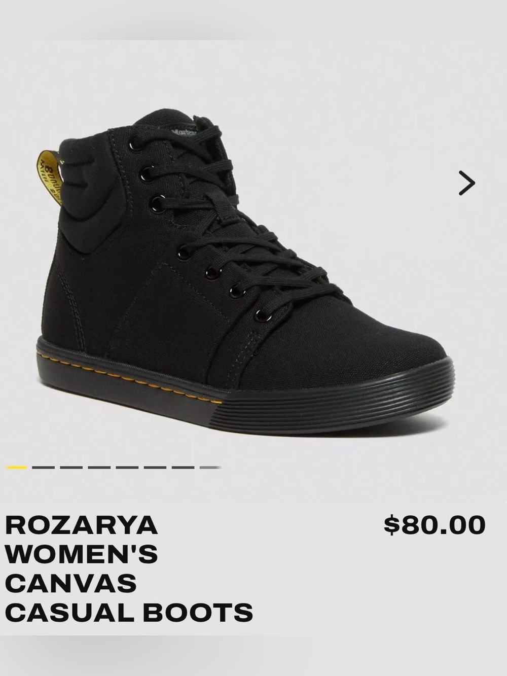 Dr. Martens CUTE Rozarya Sneaker Combat Boot - Picture 2 of 6